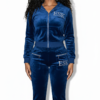 ESK Crystal Velour Tracksuit