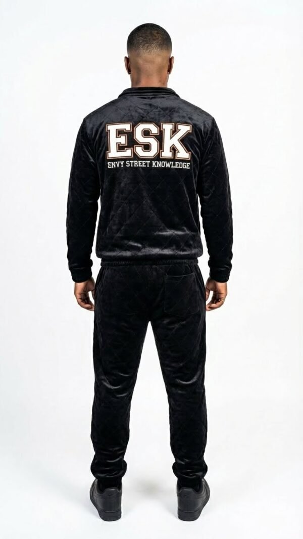 ESK Quilted Velvet Tracksuit