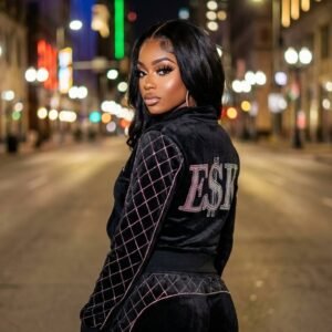The "E$K" Monogram Quilted Set