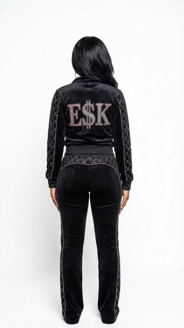 The "E$K" Monogram Quilted Set