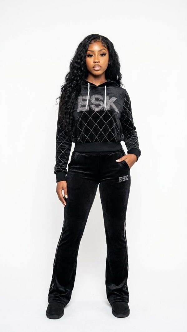 The Diamond Two Step Quilted Crystal Set