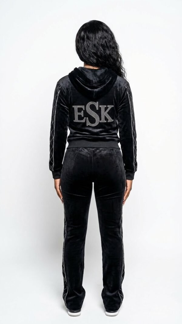 ESK Signature Velour Luxe Set Black Diamond Edition
