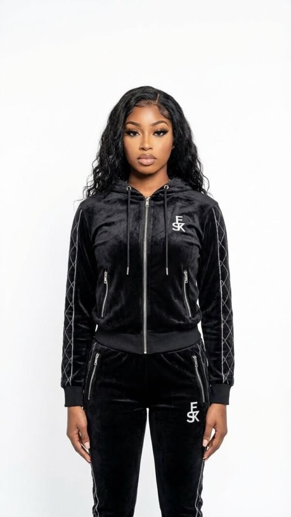 ESK Signature Velour Luxe Set Black Diamond Edition