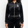 The Luxe Streetwear Approach Quilted Velour Tracksuit