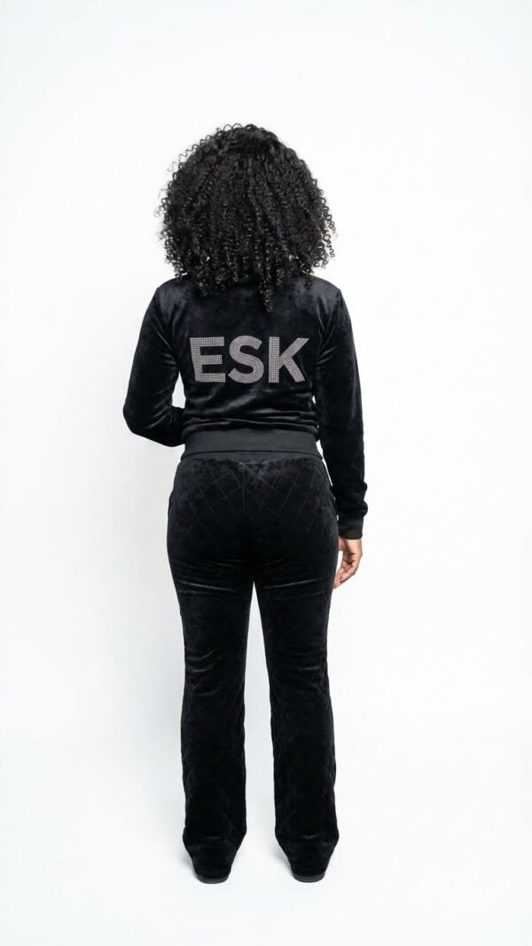 ESK Flow "Y2K" two-piece velour tracksuit