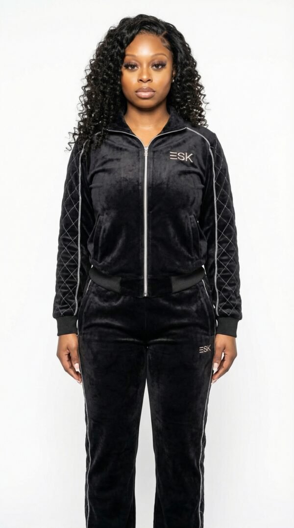 Envy Street Knowledge Signature diamond-quilted tracksuit