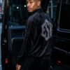 The "ESK" Diamond-Quilted Velvet Tracksuit