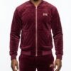 ESK Quilted Velvet Bomber Jacket Tracksuit