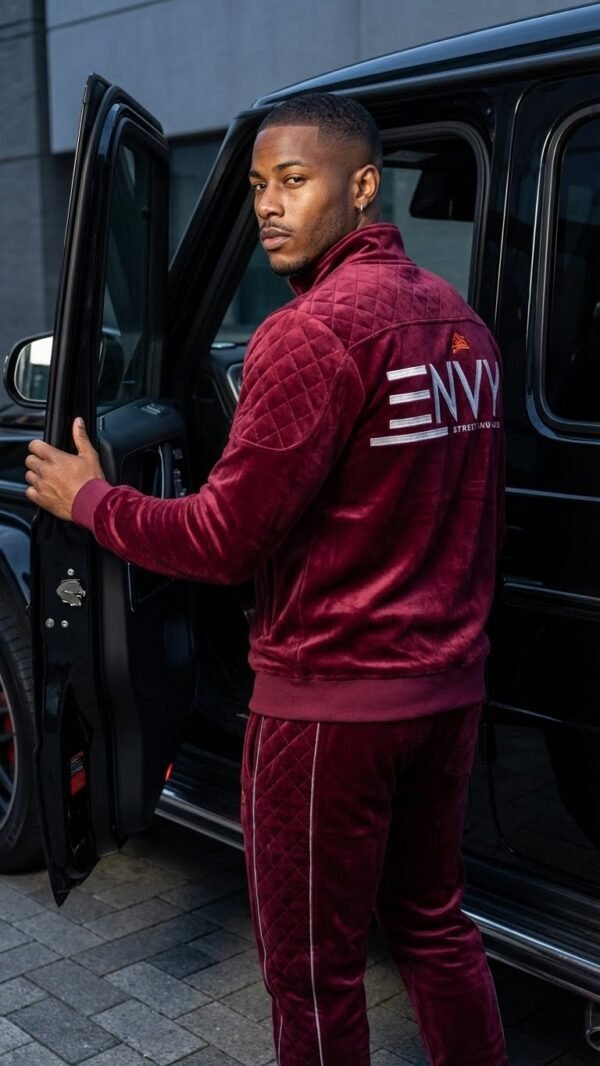 "ENVY Street Knowledge" Signature Quilted tracksuit