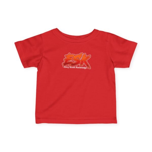 Infant Tee — 'ESK' Energy Street Knowledge Logo Baby T-Shirt