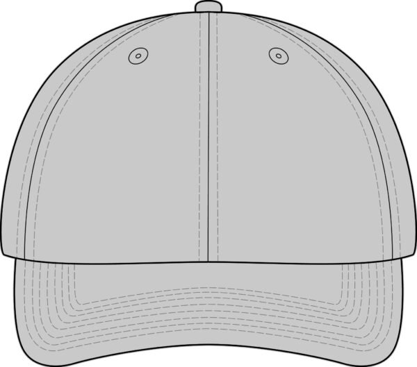 Embroidered EK Monogram Flat Bill Cap — Flexfit 210