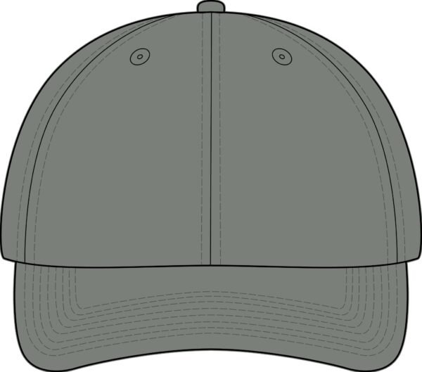 Embroidered EK Monogram Flat Bill Cap — Flexfit 210