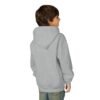 Youth Hoodie — Minimal White 'FK' Chest Logo, Cozy Everyday Pullover