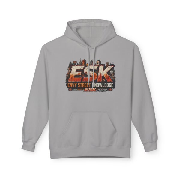 ESK Envy Street Knowledge Hoodie – Urban Skyline Graphic Pullover