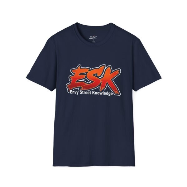 ESK Streetwear T‑Shirt — Envy Street Knowledge Bold Logo