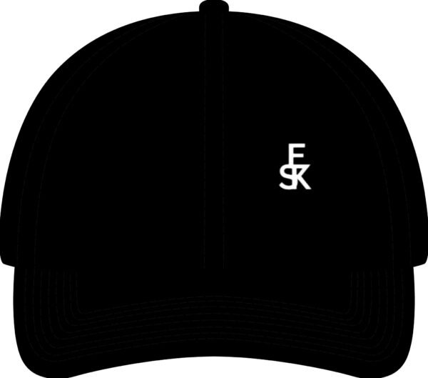 Embroidered EK Monogram Flat Bill Cap — Flexfit 210
