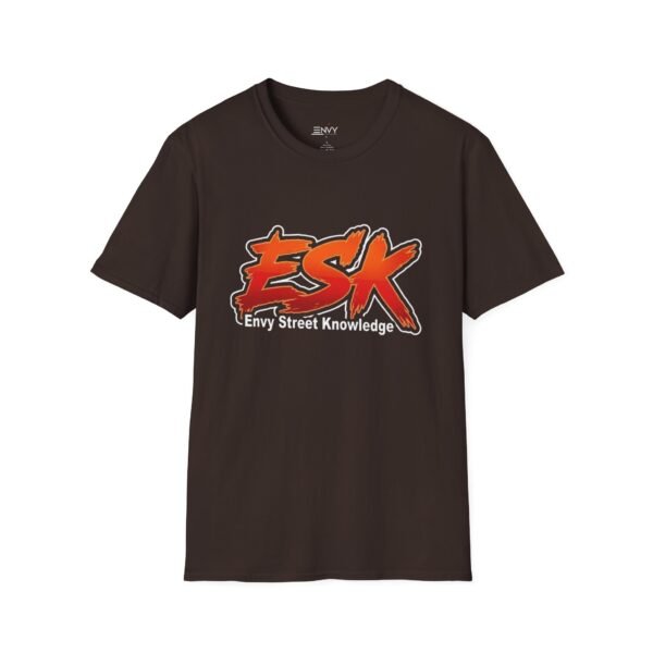 ESK Streetwear T‑Shirt — Envy Street Knowledge Bold Logo