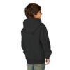 Youth Hoodie — Minimal White 'FK' Chest Logo, Cozy Everyday Pullover