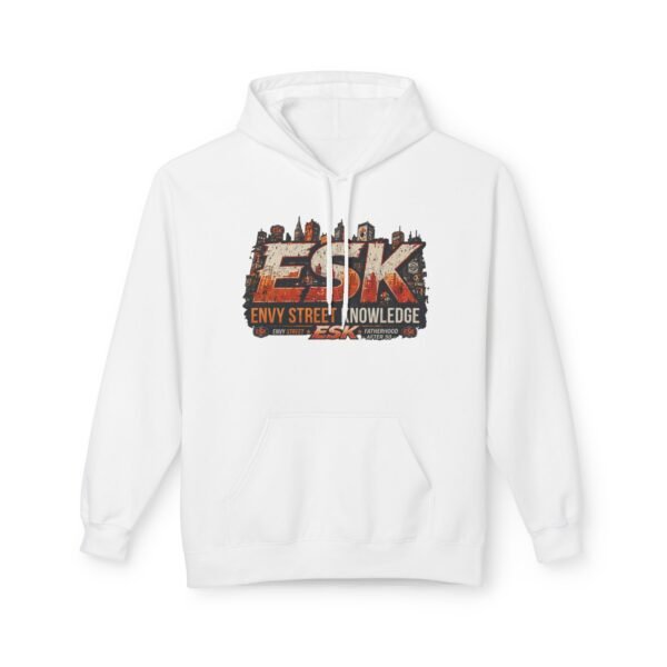 ESK Envy Street Knowledge Hoodie – Urban Skyline Graphic Pullover