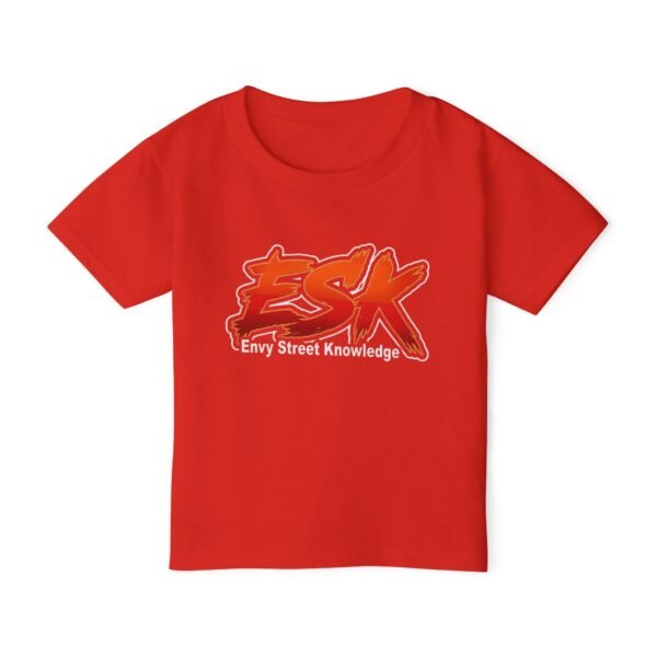 Toddler T-Shirt — ESK (Envy Street Knowledge) Bold Logo, Kids Graphic Tee