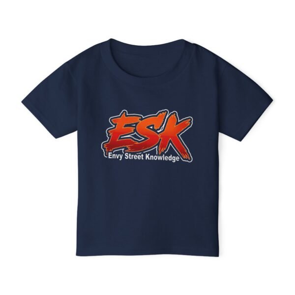 Toddler T-Shirt — ESK (Envy Street Knowledge) Bold Logo, Kids Graphic Tee