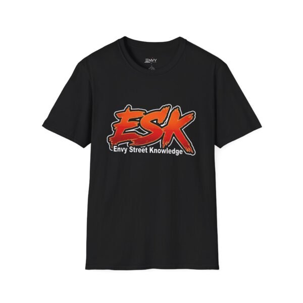 ESK Streetwear T‑Shirt — Envy Street Knowledge Bold Logo