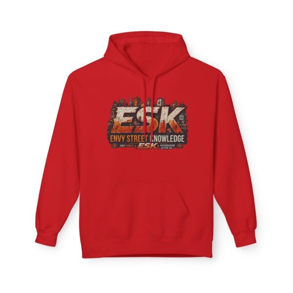 ESK Envy Street Knowledge Hoodie – Urban Skyline Graphic Pullover