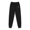 Youth Black Joggers — Minimal Embroidered Logo Sweatpants
