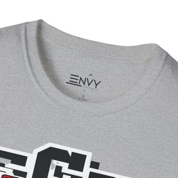 ESK Graphic T‑Shirt — 'Live Fast, Ride Fast' Retro Collegiate Logo