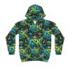 Kids Graffiti Hoodie — Bright Urban ESK Streetwear All-Over Print