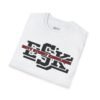 ESK Graphic T‑Shirt — 'Live Fast, Ride Fast' Retro Collegiate Logo
