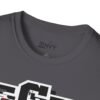 ESK Graphic T‑Shirt — 'Live Fast, Ride Fast' Retro Collegiate Logo