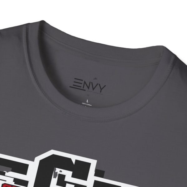 ESK Graphic T‑Shirt — 'Live Fast, Ride Fast' Retro Collegiate Logo