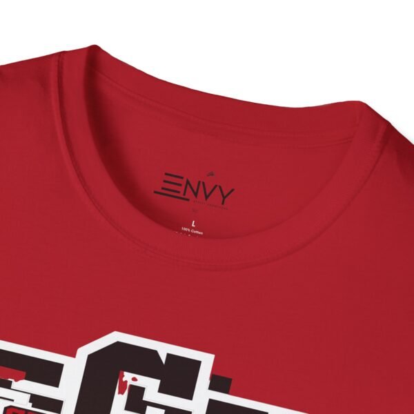 ESK Graphic T‑Shirt — 'Live Fast, Ride Fast' Retro Collegiate Logo