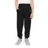 Youth Black Joggers — Minimal Embroidered Logo Sweatpants