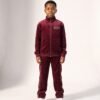 ESK Legacy Velour Tracksuit-Burgundy & Gold